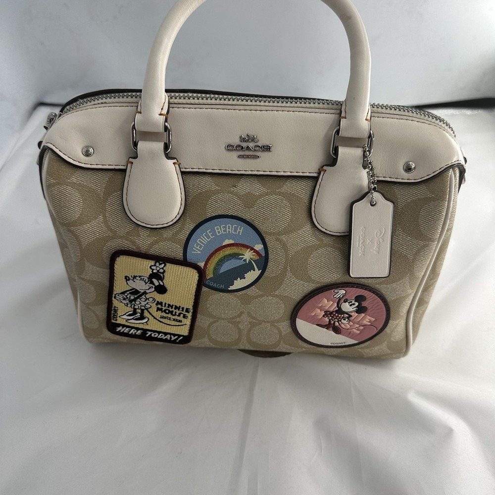 Coach Disney Minnie Mouse Bennett Handbag F29357 Crossbody Strap